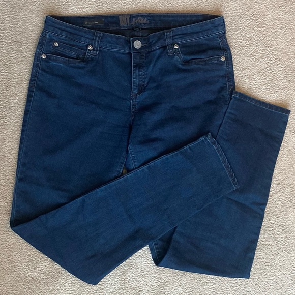 KUT Darkwash Mia Toothpick Skinny Jeans - Picture 1 of 10